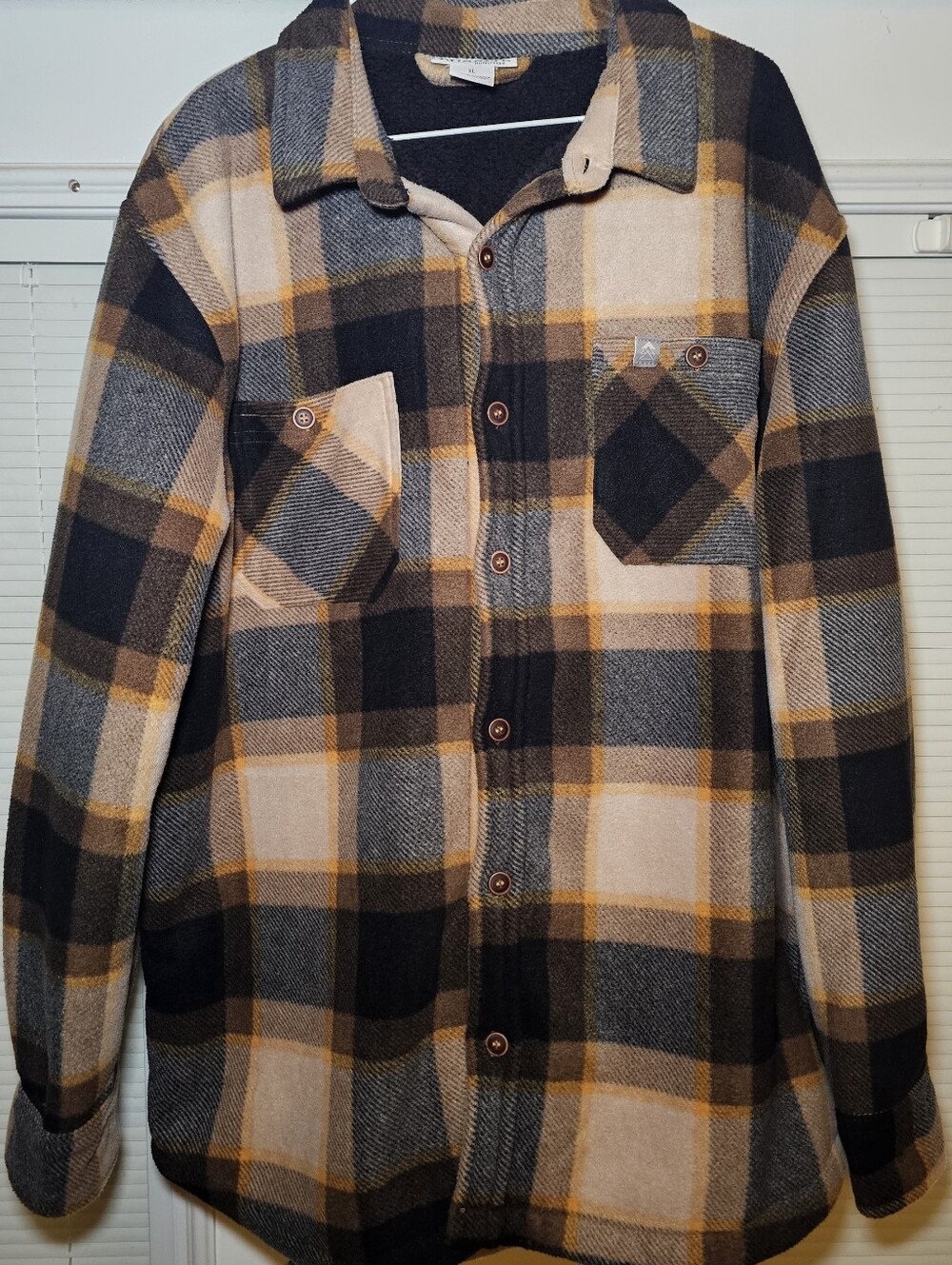 Rugged Earth Outfitters Men’s Flannel Size XL Lined Shirt Jacket Shacket Plaid